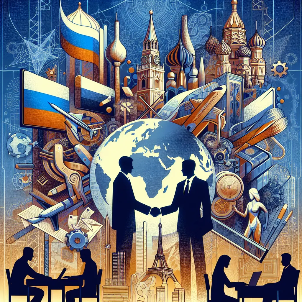 What is the role of the French foreign investment agency in Russia?