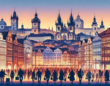 Why has the Czech Republic become a popular destination for migrants?