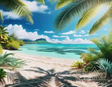 What are the main advantages of vacationing on the paradise island of Mauritius?