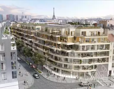 New project of comfortable apartments in the center of Paris