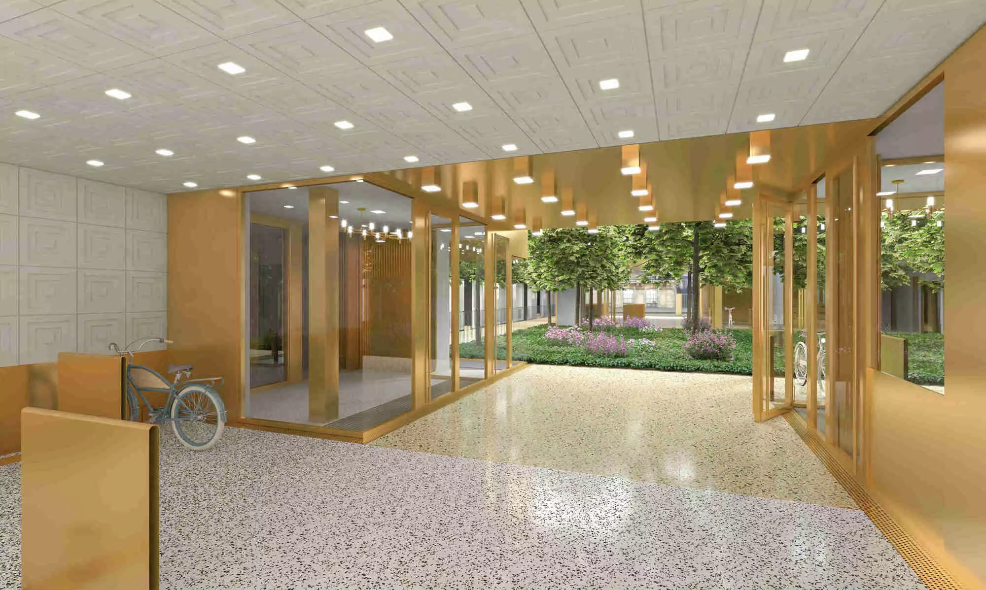 New project of comfortable apartments in the center of Paris