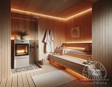 Why is a sauna an essential element of Finnish homes?