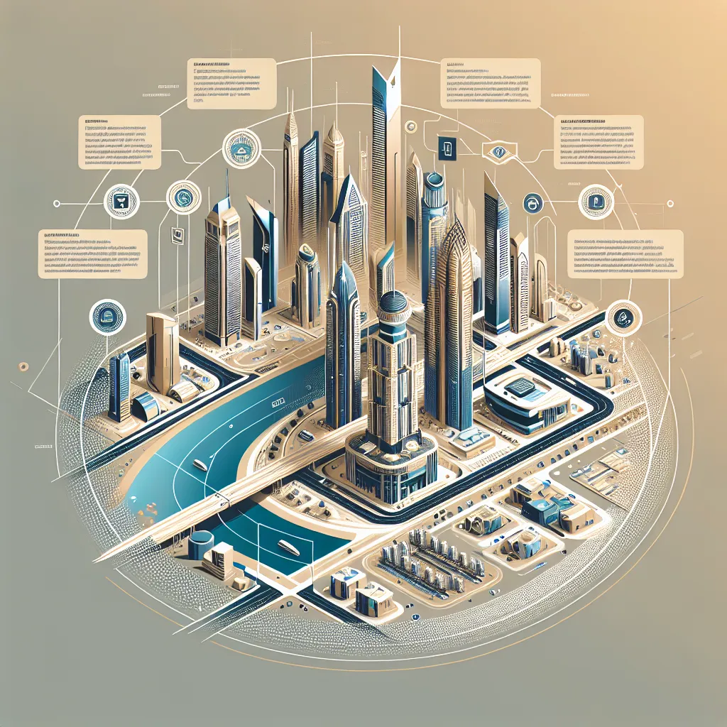 Who controls the real estate market and brokers in Dubai?