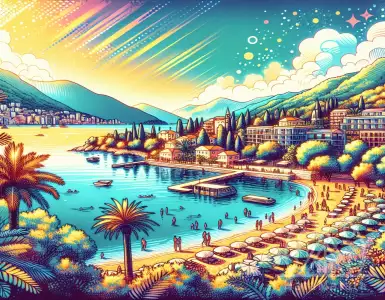 Why has the Budva Riviera become Montenegro's top tourist destination?