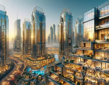What are the features of real estate taxes in the UAE?