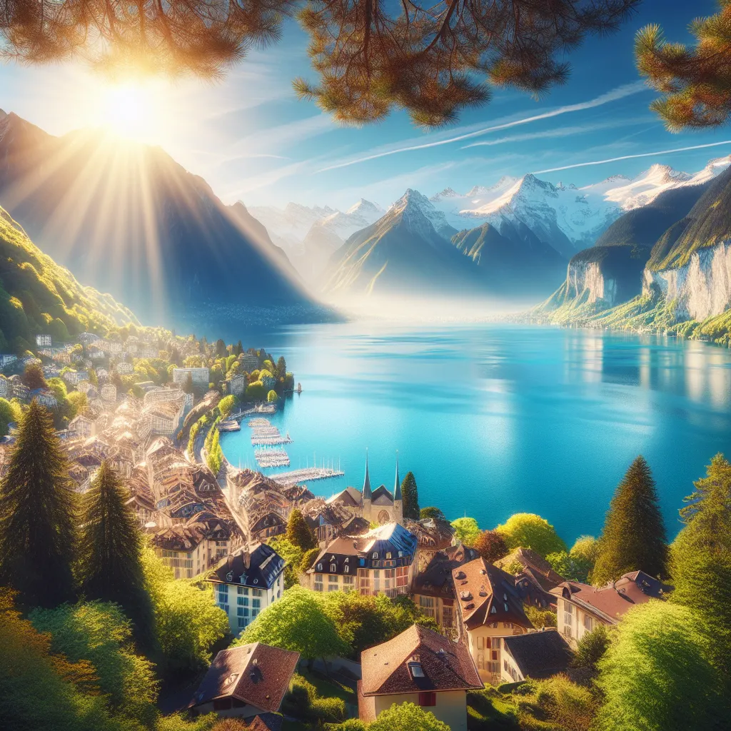 What makes Montreux an ideal place for living and relaxation?