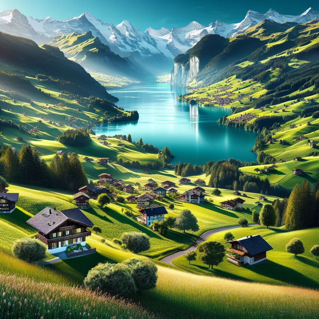 Why is Switzerland renowned for its high standard of living and stability?