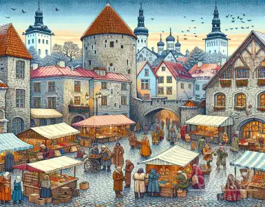 What are the features of the housing market in Estonia and the main areas for purchasing? 