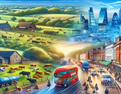 Why do Londoners choose to live in the countryside?
