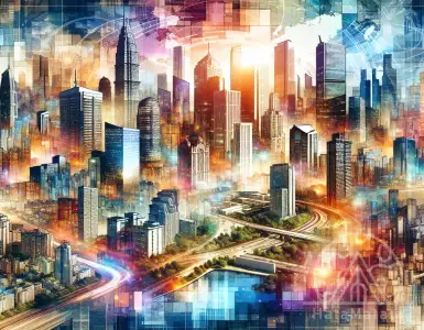 How do the 10 largest cities influence the global real estate market?