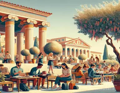 Why is education in Greece becoming increasingly popular among international students?