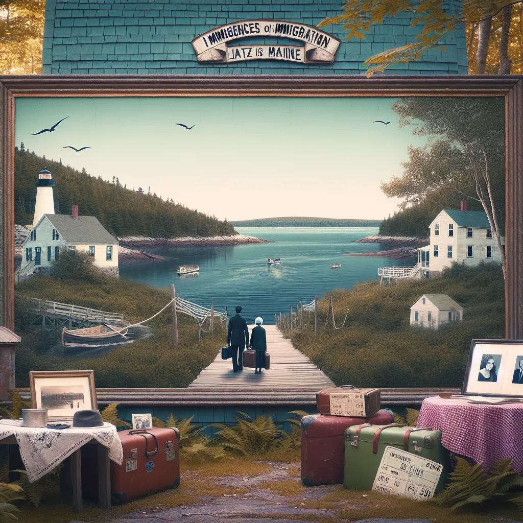 How has my life been since moving to Blue Hill, Maine?