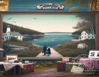 How has my life been since moving to Blue Hill, Maine?