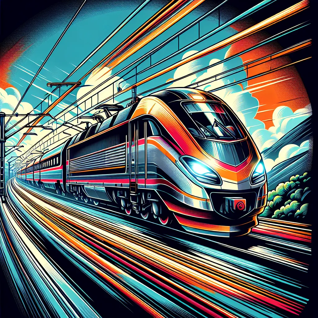 How is the railway transport developing in Turkey?