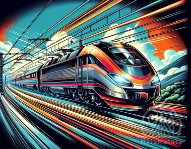 How is the railway transport developing in Turkey?