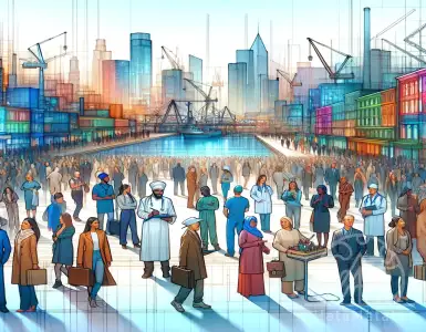 Are there job opportunities for people from Russia in the UK, and how can one find work there?