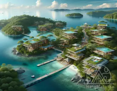 How do Hollywood stars invest in exotic islands?