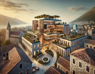 Competition for the conceptual architectural design of a hospital facility in the "Danilo I" complex of the City Hospital in Cetinje