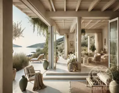 Detale inspires new life into an old abandoned house in a Greek coastal village.