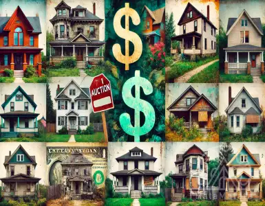 Houses in 30 states that can be bought for 1 dollar