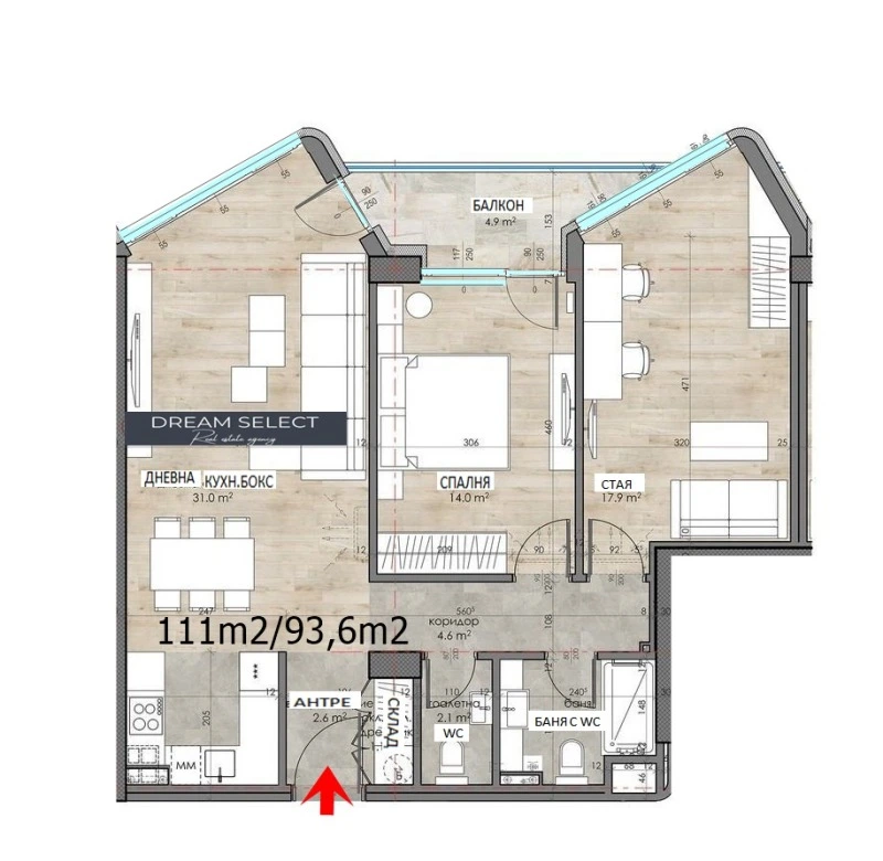 Flat 111m² in USA, Houston. Priced at 219321£ rent photo-1