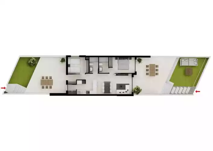 Flat 75m² in Spain, Denia. Priced at 295000€ rent photo-28