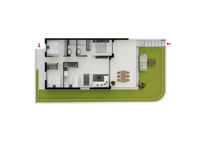 Flat 75m² in Spain, Denia. Priced at 295000€ rent photo-29