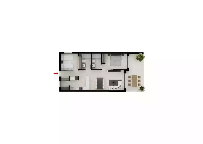 Flat 75m² in Spain, Denia. Priced at 295000€ rent photo-30