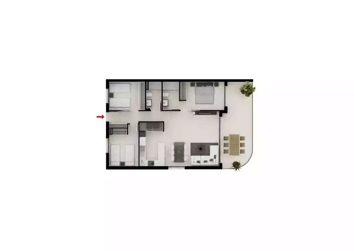 Flat 75m² in Spain, Denia. Priced at 295000€ rent photo-31