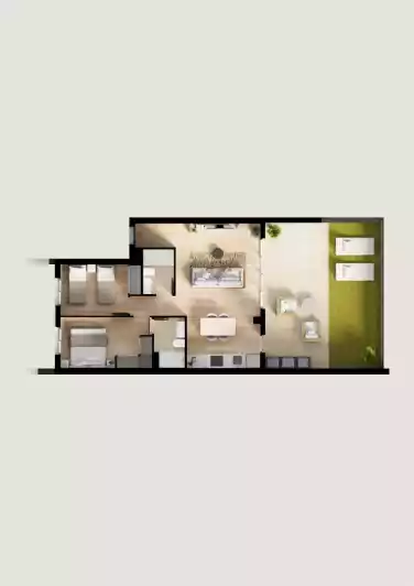 Flat 76m² in Spain, Finestrat. Priced at 242000€ rent photo-24
