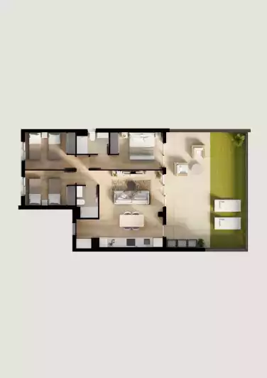 Flat 76m² in Spain, Finestrat. Priced at 242000€ rent photo-27
