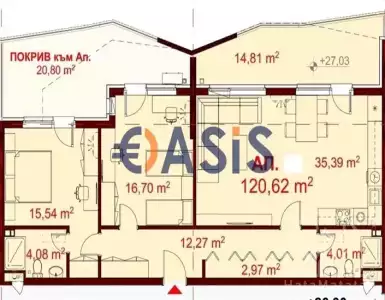 Купить flat в Bulgaria 150390€