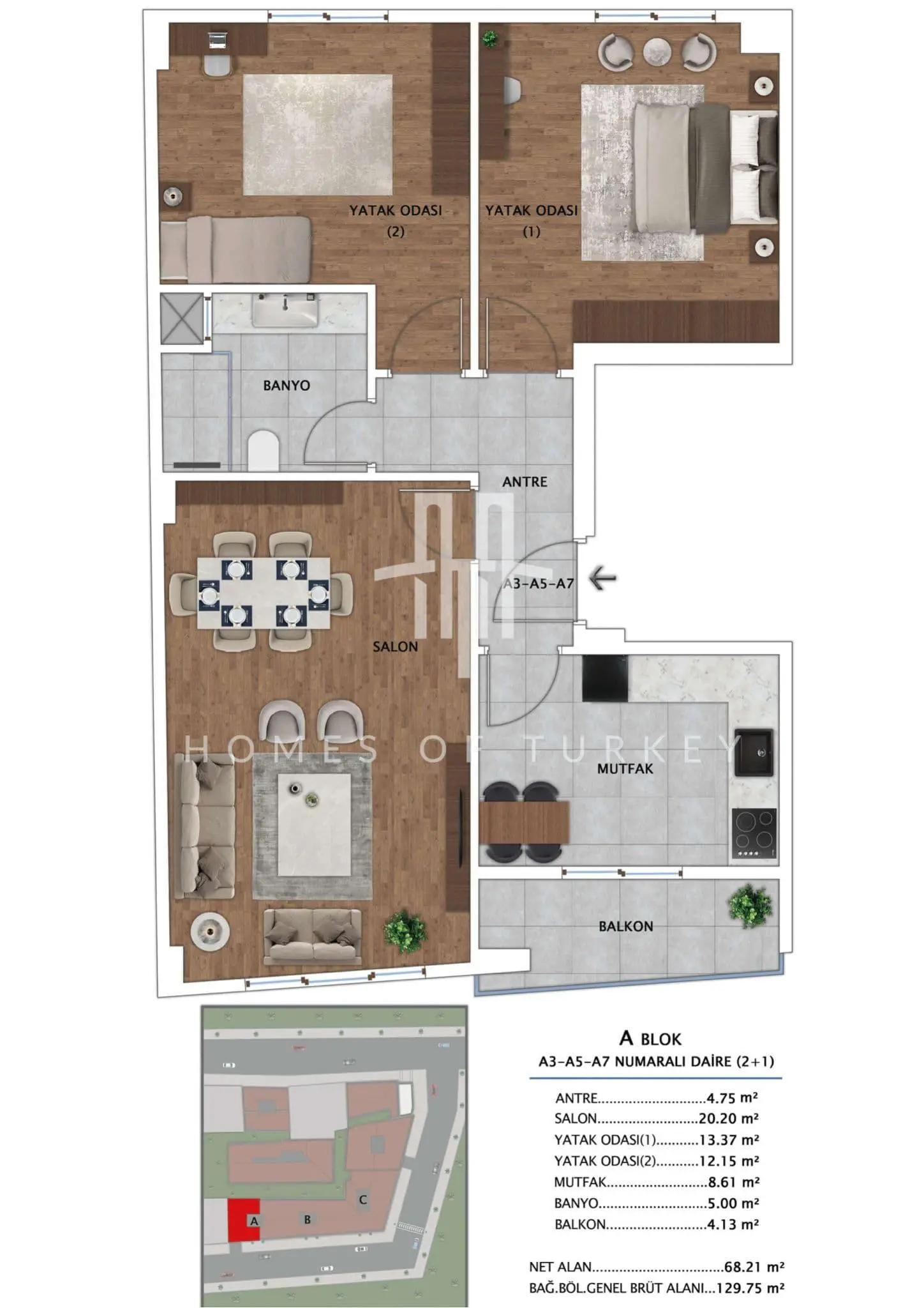 Other Properties 90m² in Turkey, Beyoglu. Priced at 234745£ rent photo-27