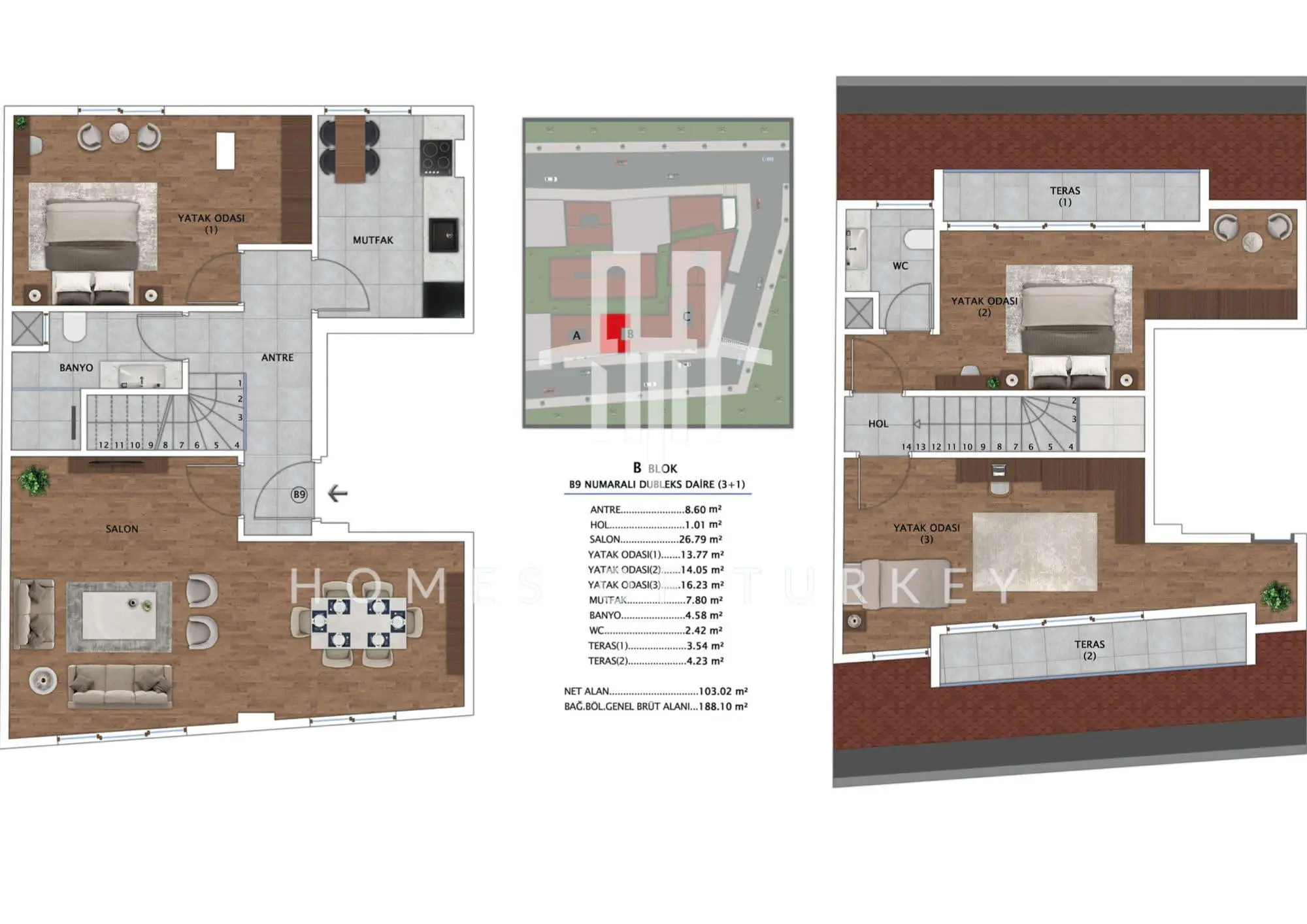 Other Properties 90m² in Turkey, Beyoglu. Priced at 234745£ rent photo-28