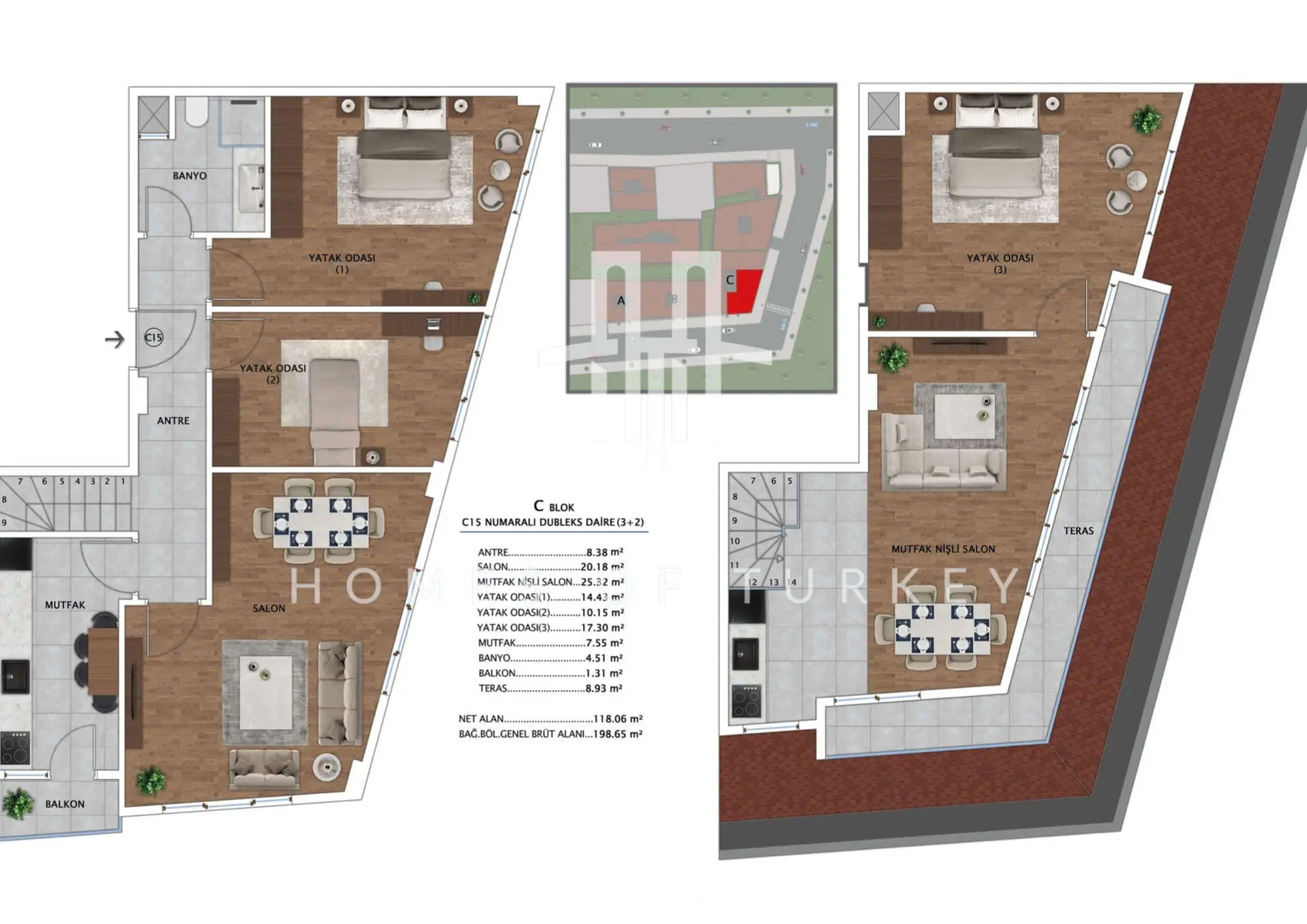 Other Properties 90m² in Turkey, Beyoglu. Priced at 234745£ rent photo-31