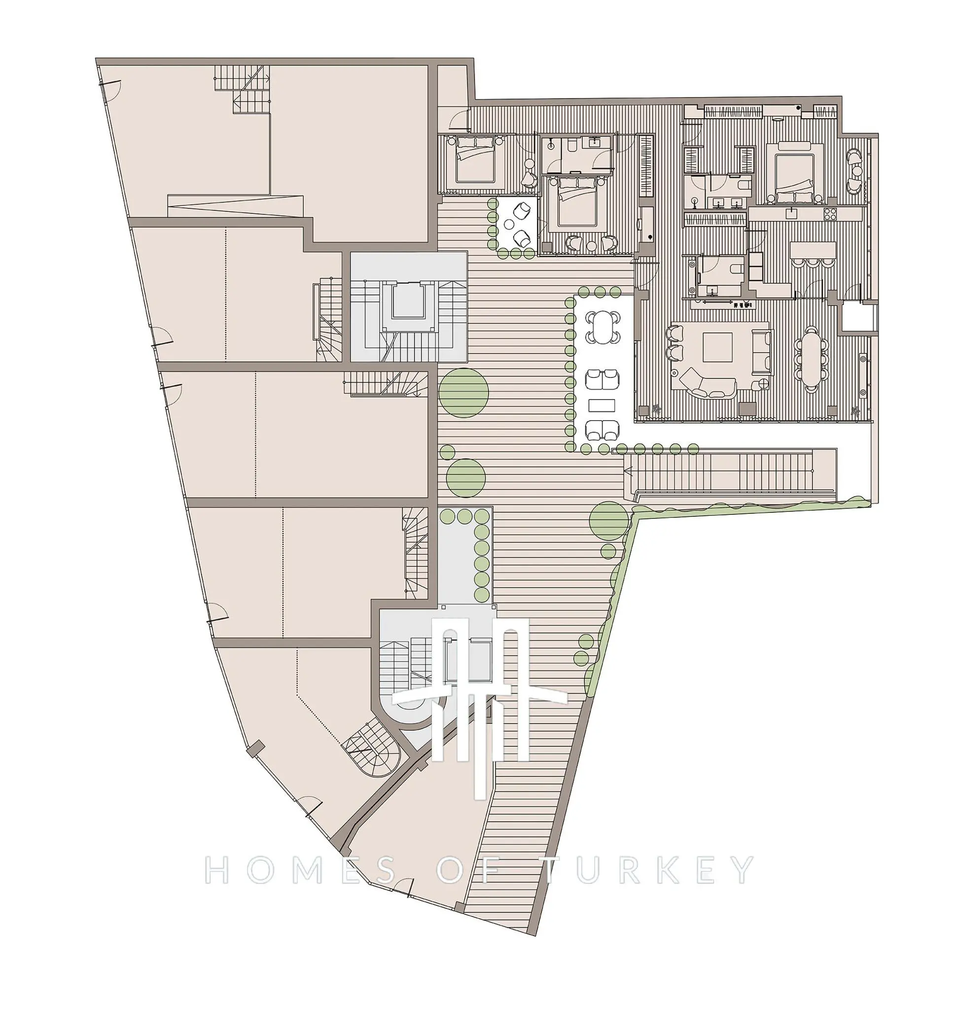 Other Properties 60m² in Turkey, Beyoglu. Priced at 427880£ rent photo-9