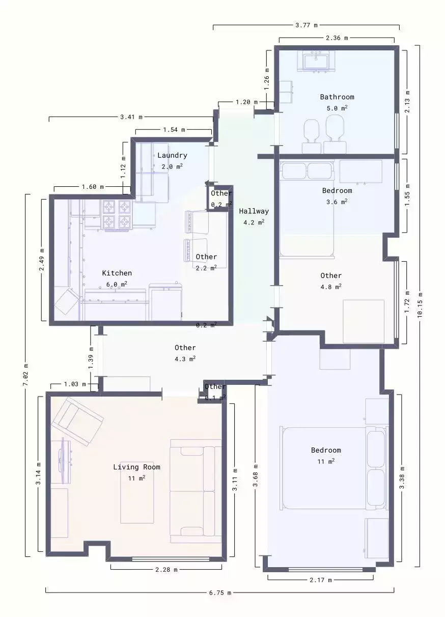 Flat 65m² in Spain, Granada. Priced at 167292£ rent photo-22
