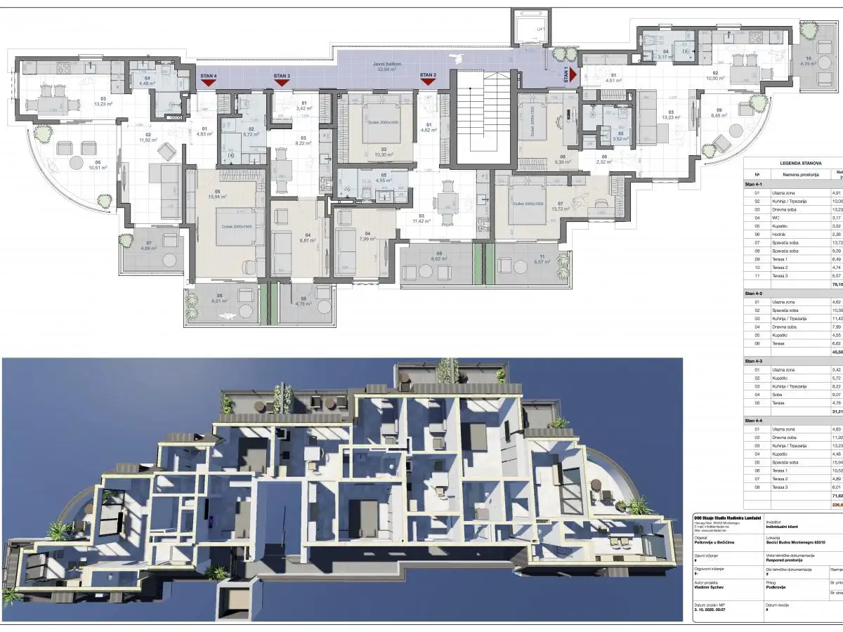 Flat 236m² in Montenegro, Becici. Priced at 349000€ rent photo-10