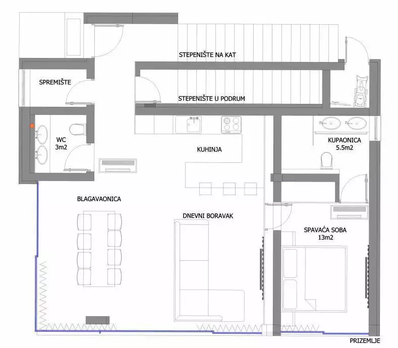 Villa 300m² in Turkey, Trabzon. Priced at 1200000€ rent photo-24