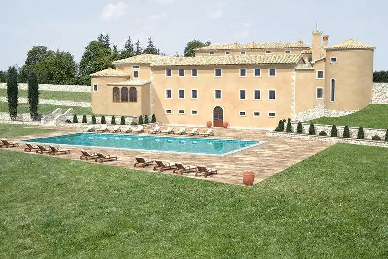 Hotels 3000m² in Croatia, Labin. Priced at 1150000€ rent photo-2
