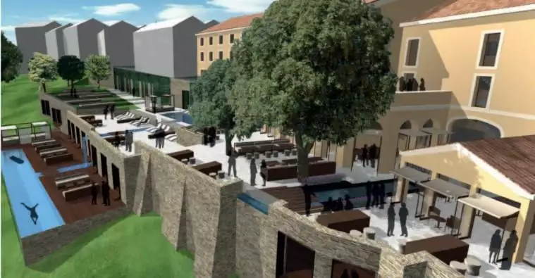 Hotels 1m² in Croatia, Motovun. Priced at 4000000€ rent photo-1
