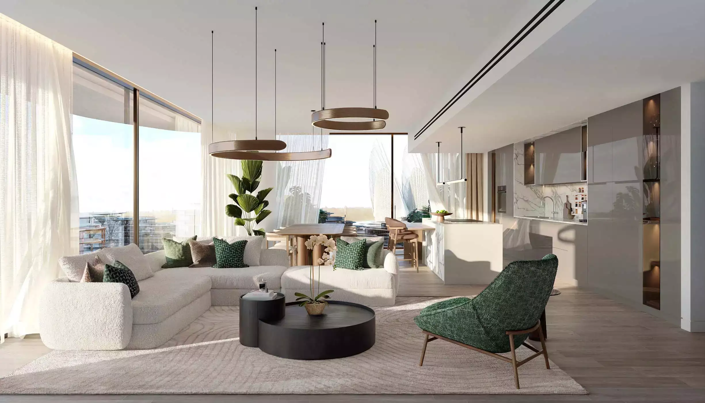 Flat 195m² in UAE, Abu Dhabi. Priced at 1512000$ rent photo-4