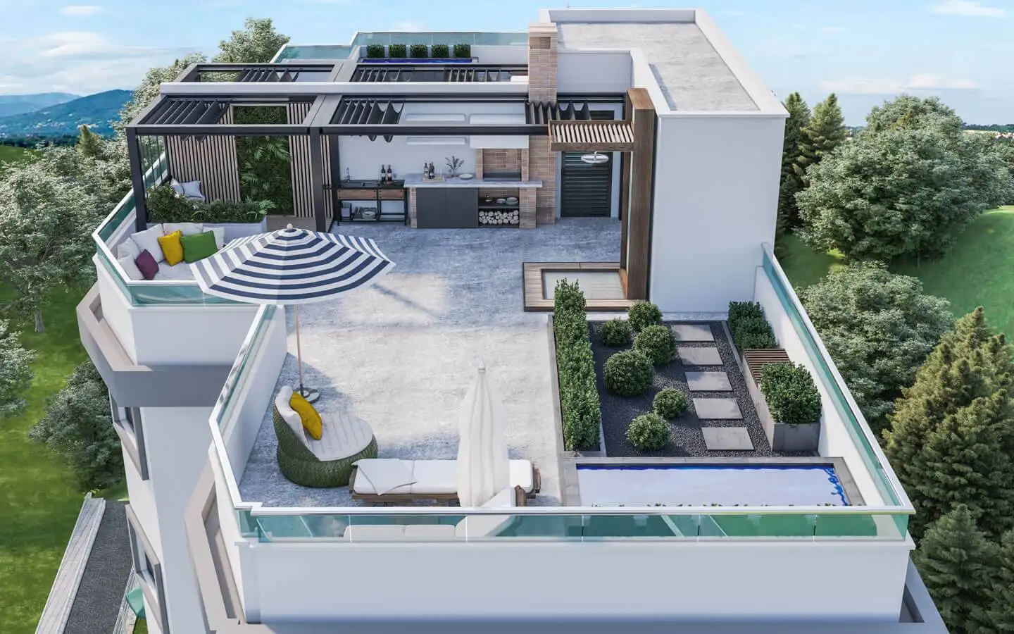 Flat 100m² in Montenegro, Komosevina. Priced at 504600€ rent photo-11