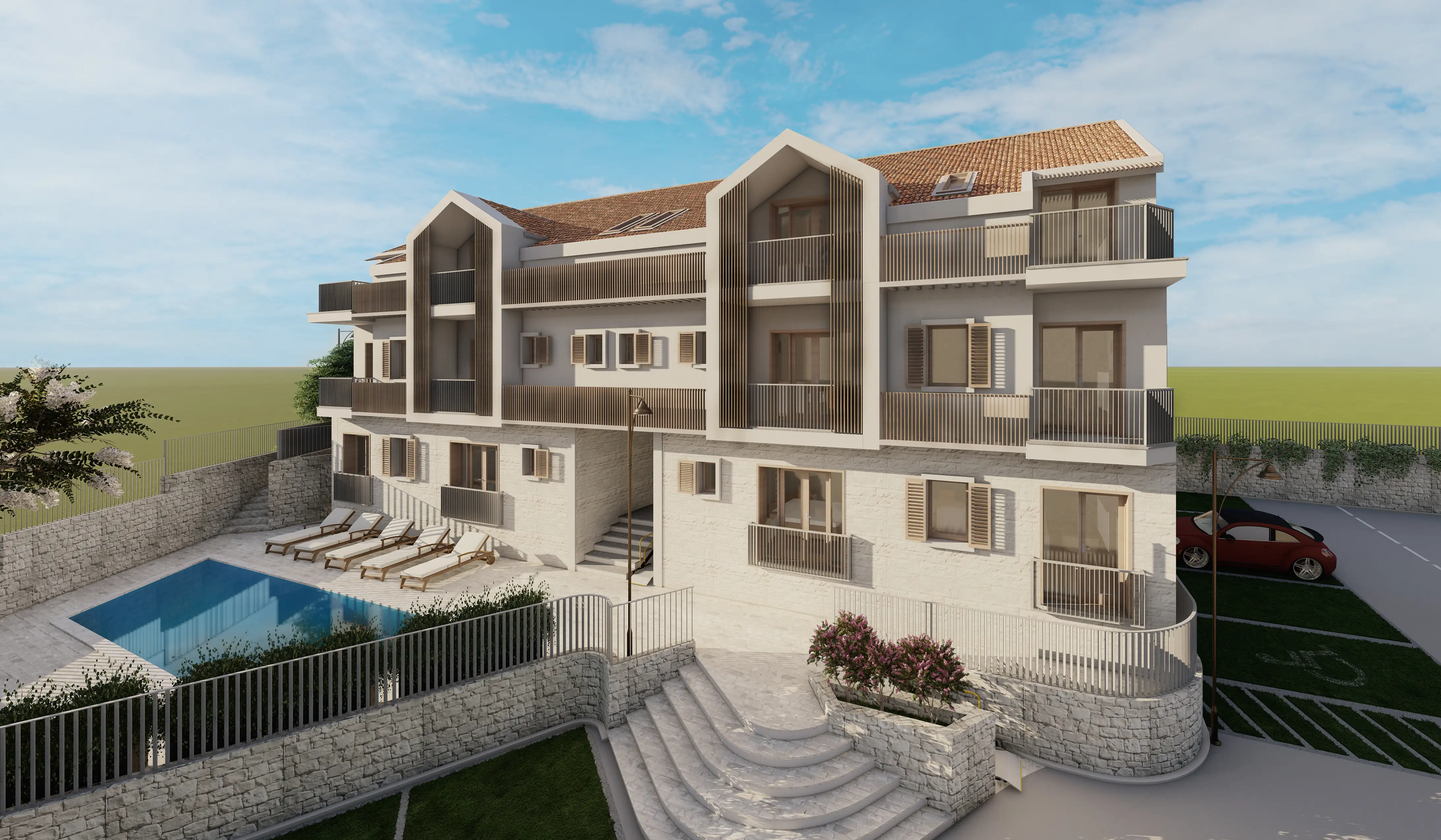 Flat 48m² in Montenegro, Risan. Priced at 140389€ rent photo-1
