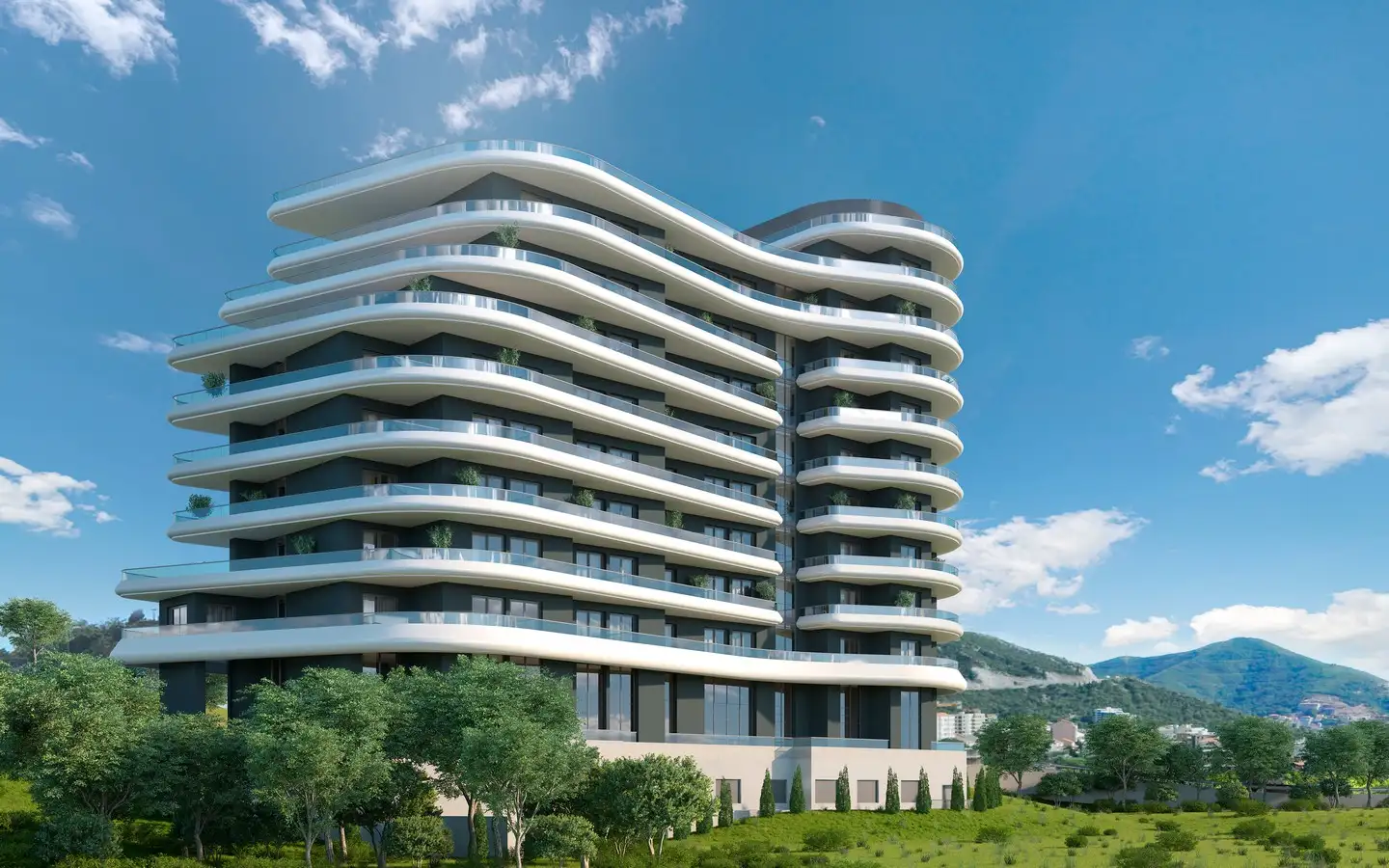 Flat 73m² in Montenegro, Budva. Priced at 384000€ rent photo-3