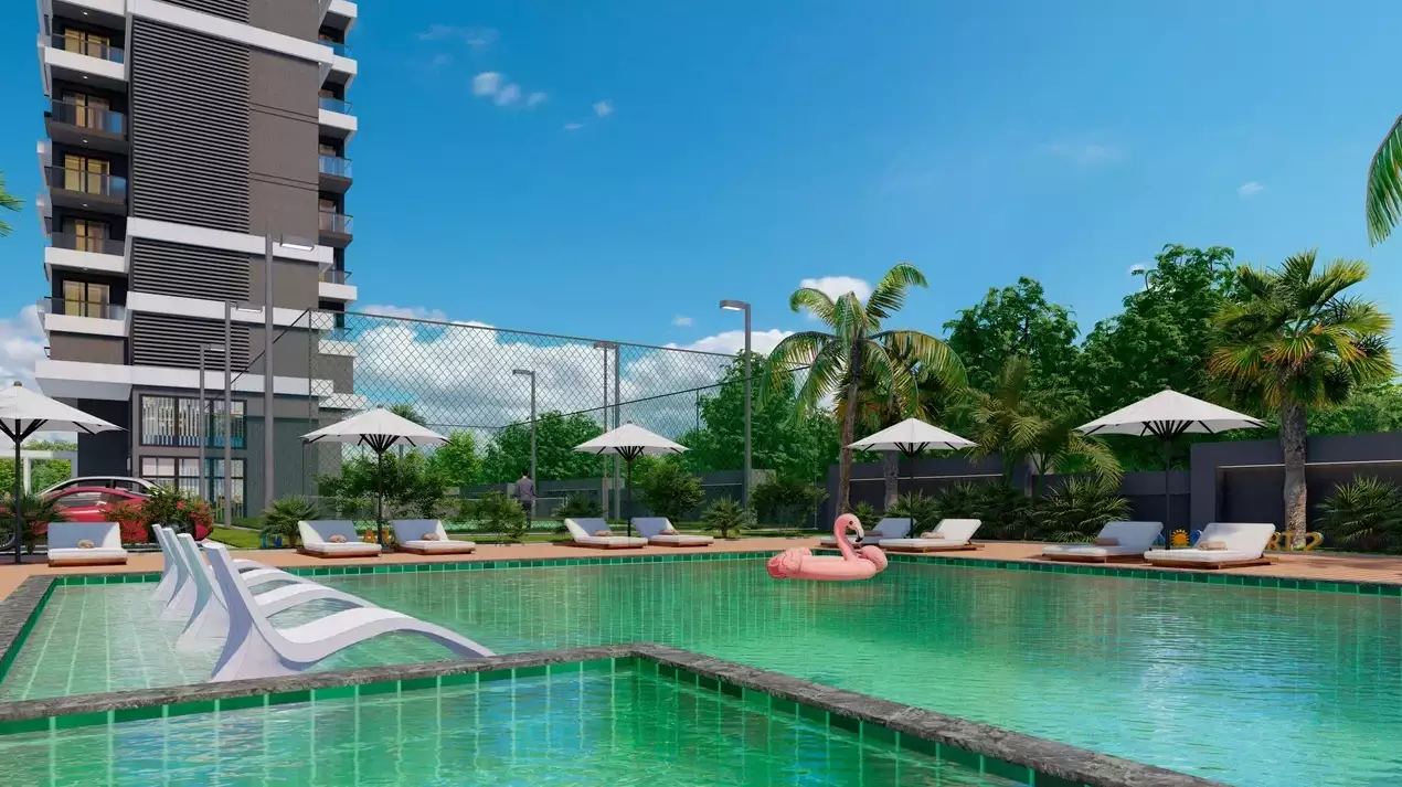 Flat 57m² in Turkey, Mahmutlar. Priced at 182500€ rent photo-2
