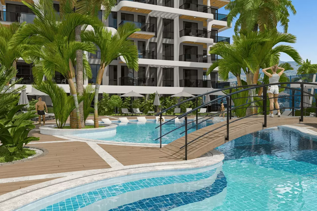 Flat 58m² in Turkey, Tosmur. Priced at 265500€ rent photo-1