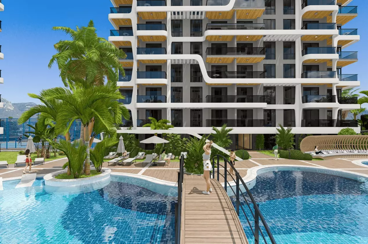 Flat 58m² in Turkey, Tosmur. Priced at 265500€ rent photo-3