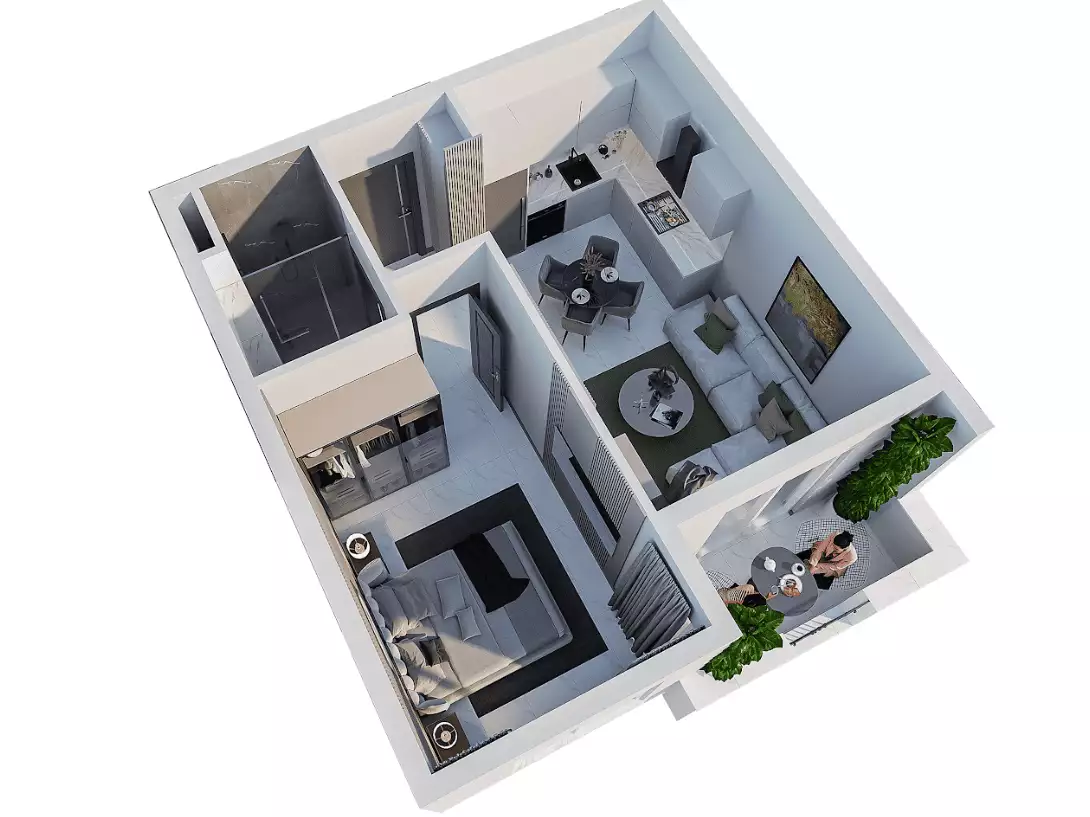Flat 49m² in Turkey, Konakli. Priced at 69000€ rent photo-29