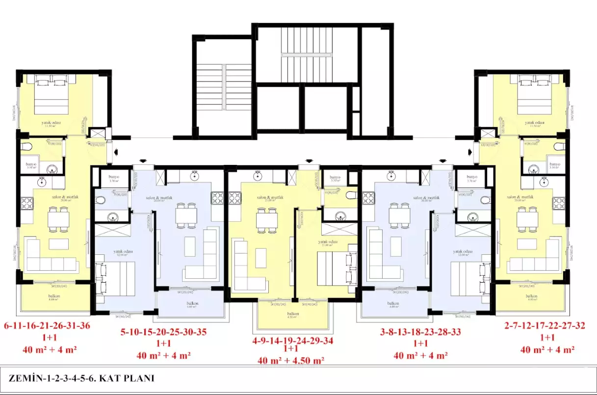 Flat 49m² in Turkey, Konakli. Priced at 69000€ rent photo-30